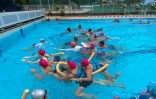 Saint-Paul: la piscine du front de mer s'est engagé pour Octobre rose