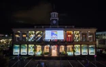 Hôtel de ville projection fèt kaf