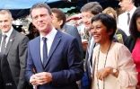 Ericka Bareigts et Manuel Valls
