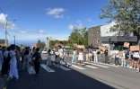 Grève lycée Roland Garros au Tampon