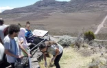 La Casud et l'ONF ont récupéré un important volume de déchets sur le chemin et le site du volcan