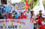 Manif contre la réforme des retraites saint-pierre le 13/04/2023