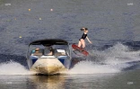 Laura Phily championne de France de figure ski nautique