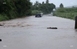 La ravine Goyave est en crue le 24 janvier 2020