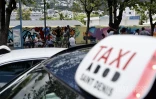 Manifestation des taxis