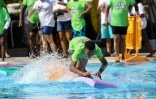 Jeux interco, TCO, deuxième édition, piscine Plateau Caillou, natation