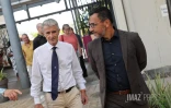 Patrice Latron au Port avec Olivier Hoarau