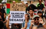 Manifestation pour Madagascar