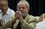 L'ancien président brésilien Luiz Inacio Lula da Silva, le 16 mars 2018 à Sao Paulo