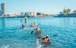 Le Port : Régate des Gayars : le défi de naviguer dans des bateaux en carton recyclé