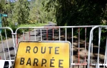 Route forestière de Mafate fermée 