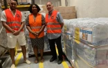 Dimitri Payet mobilisé avec la Banque alimentaire pour venir en aide à Mayotte