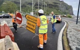 route du littoral saint-denis barachois Emnati cyclone dimanche 20 février 2022 saint benoit