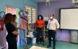 Emmanuel Séraphin visite écoles suite
