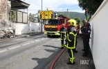 Saint-Denis : une moto prend feu dans la rue de Paris [?]
