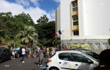 manifestation gilets jaunes devant l'ARS