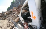 éboulis route du littoral 2006