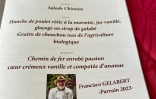 Le "Grand repas" réalisé par chef cuisinier sera servi aux écoliers du Port