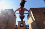 Championnat régional street workout au Port, bek la barre 