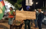 Sainte-Marie : un rassemblement en soutien au peuple kanak organisé devant l'aéroport [?]