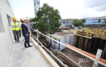 Chantier de l'école de Grand Fond (Saint-Paul)
