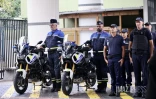 Hommage à Malartic pour les trois policiers tués