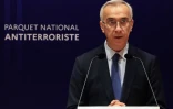 Le procureur de la République antiterroriste Olivier Christen s'exprime lors d'une conférence de presse à Paris, le 26 octobre 2026