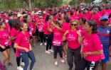 Odysséa : la vague rose déferle dans la forêt de l'Etang-Salé contre le cancer du sein