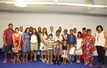 Quinze familles décorées de la médaille de la famille française