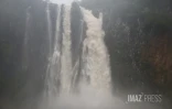Fortes pluies à la Cascade Niagara (Sainte-Suzanne)