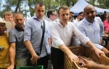 Emmanuel Macron en visite à La Réunion