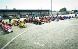 Des étoiles du football au plus près des marmay de Saint-Paul 