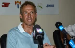 L'entraîneur des Etats-Unis, Jurgen Klinsmann, lors de la conférence d'après-match, le 7 octobre 2016 à La Havane