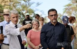 Patrice Latron au Port avec Olivier Hoarau