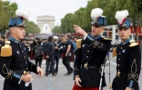 A Paris, les armées défilent devant Macron et Modi pour le 14 juillet