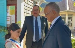 visite de Cyrille Melchior à cilaos 