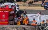 Un accident s'est produit ce matin entre une voiture et un scooter proche du rond point Trou d'Eau