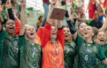 Saint-Pierre : l'équipe séniors filles de handball ramène la coupe à la maison