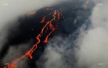 Volcan, Piton de la Fournaise, nouvelles fissures, survol, 20 mars 2019, lave, éruption 