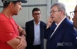 Younous Omarjee et Jean-Luc Mélenchon à Saint-Joseph