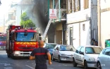 Incendie centre-ville Saint-Denis
