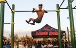 Championnat régional street workout au Port, bek la barre 