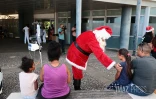 pere noel au chu sud avec la police nationale 