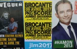Les affiches officielles des onze candidats à la Présidentielle