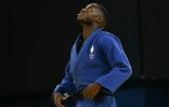 Maxime-Gaël Ngayap Hambou lors des Jeux olympiques de Paris 2024, à l'Arena Champ-de-Mars, le 31 juillet 2024.