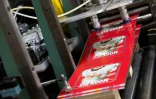 Dans une usine Independant Can, qui fabrique des boîtes en fer blanc, à Belcamp, dans le Maryland, le 25 juin 2025
