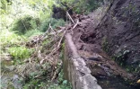 Eboulement ravine Saint-Gilles