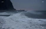 route du littoral saint-denis barachois Emnati cyclone dimanche 20 février 2022 saint benoit
