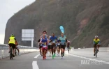 [Photos] Marathon de la corniche : 1.300 coureurs sur le bitume, la route du littoral fermée dans le sens nord - ouest