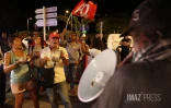 manifestations pendant la visite de Borne 